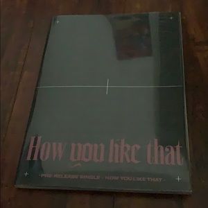 Blackpink official how you like that photobook/cd